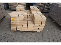 16,56 m² massief eiken visgraatparket 21mm - afbeelding 1 van  5