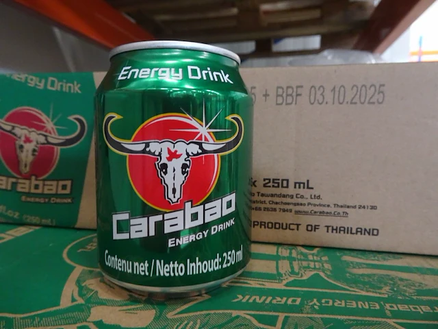 1680x 250ml energy drink carabao - afbeelding 2 van  3