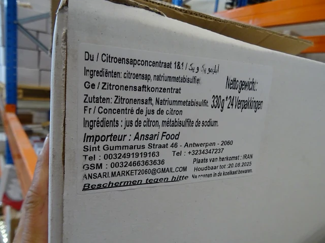 168x 320ml limoensap - afbeelding 6 van  6