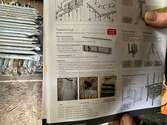 169 x trapbekisting - afbeelding 3 van  3