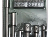16delig adaptorset schroevendraaier - afbeelding 1 van  1