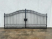16ft plain design gate - tuinhek - afbeelding 1 van  6