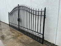 16ft plain design gate - tuinhek - afbeelding 5 van  6