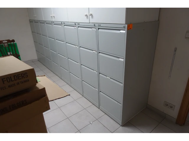16x metalen dossierkast - afbeelding 1 van  3