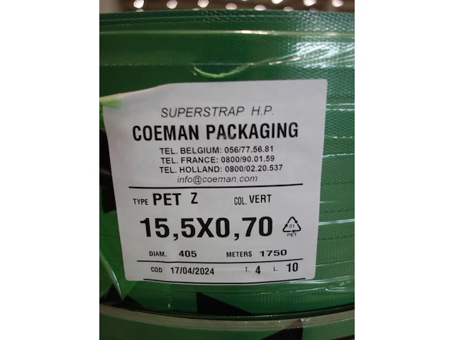 16x rol superstrap coeman packaging - afbeelding 3 van  3