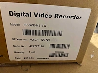 16x spectator digital video recorder, model sp-dvr-ms-4-g - afbeelding 4 van  5