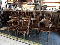 17 cafestoelen hutten - afbeelding 1 van  4