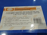 17 delige kracht adadpterset met kogelgewricht - afbeelding 9 van  9