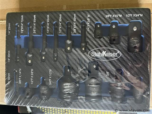 17 delige kracht adapter en kogelgewrichten set - afbeelding 1 van  6