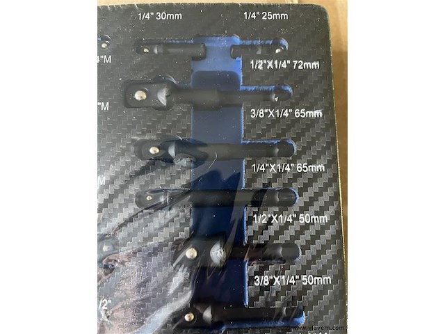 17 delige kracht adapter en kogelgewrichten set - afbeelding 2 van  6
