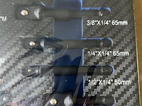 17 delige kracht adapter en kogelgewrichten set - afbeelding 2 van  6