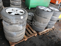 17 diverse banden gemonteerd op aluminium velgen - afbeelding 6 van  9