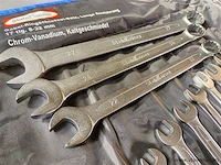17 dlg steek ringsleutelset - afbeelding 4 van  6