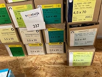 17 dozen houtschroeven - afbeelding 2 van  4