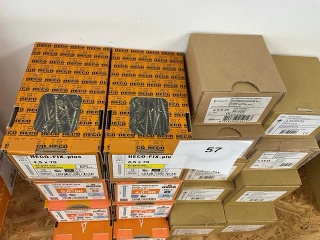 17 dozen houtschroeven - afbeelding 2 van  5