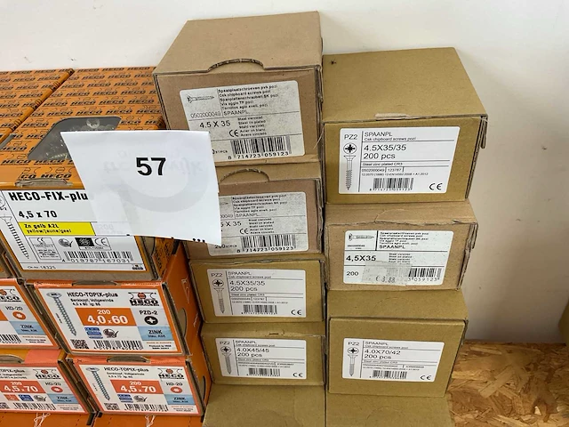 17 dozen houtschroeven - afbeelding 3 van  5