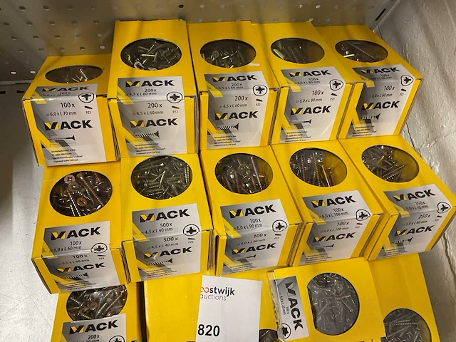 17 dozen houtschroeven - afbeelding 4 van  7