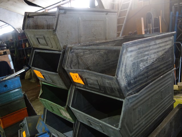 17 grote metalen bakken - afbeelding 2 van  2