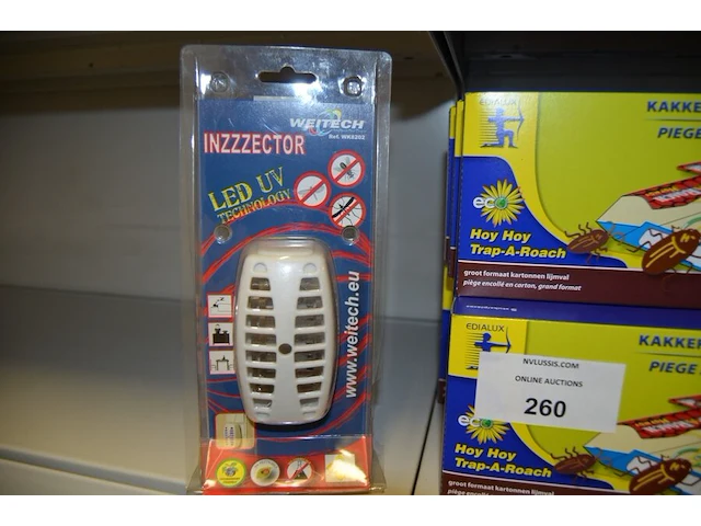 17 kakkerlakkenval edialux , 2 houtbeschermers en muggenlamp - afbeelding 5 van  5