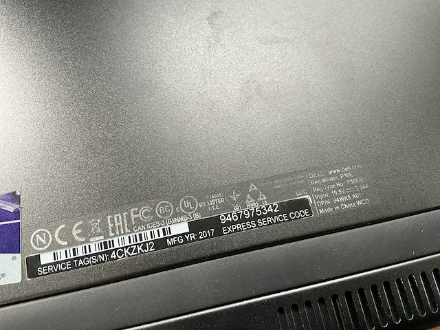 17” laptop dell inspiron p30e - afbeelding 9 van  10