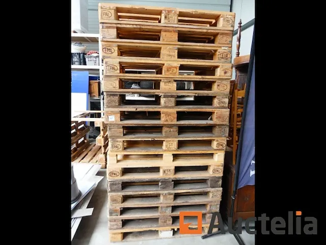17 pallets euro - afbeelding 2 van  3