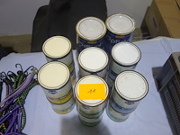 17 potten verf 0,75l (pastelkleuren) - afbeelding 2 van  2