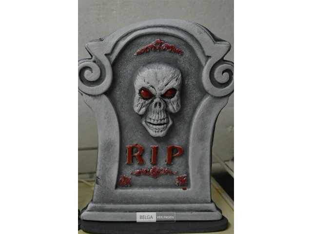 ±17 rip grafsteen met licht - afbeelding 3 van  4