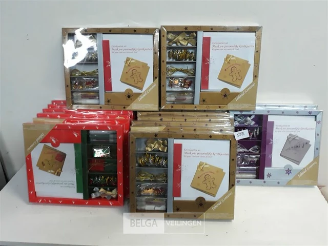 17 x kerstkaart maak je eigen kerstkaart - afbeelding 1 van  3