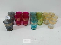 17 x t-lichtglaasje 8 cm mix kleuren - afbeelding 1 van  3