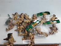 17 x zittende engel 2 assorti 12 cm - afbeelding 2 van  3