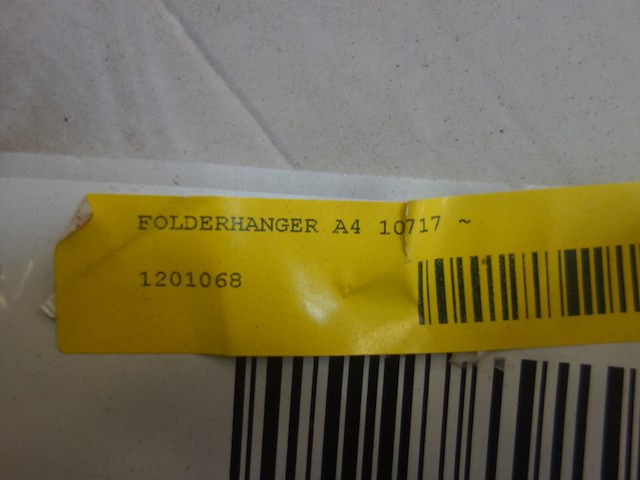 170x kunstof folderhanger - afbeelding 3 van  5