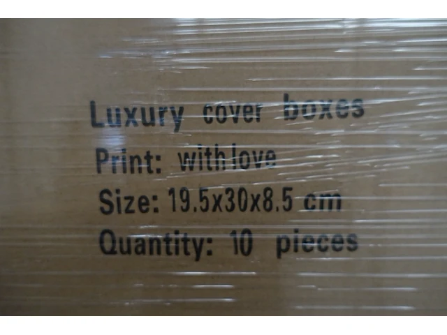170x luxe verpakking box - afbeelding 2 van  3