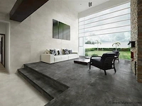 17,28m² - 60x120cm - cementum nero matt gerectificeerd - afbeelding 1 van  2