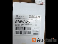 173 stuks osram lampen gloeilampen spaarlamp 5w warm wit - afbeelding 1 van  4