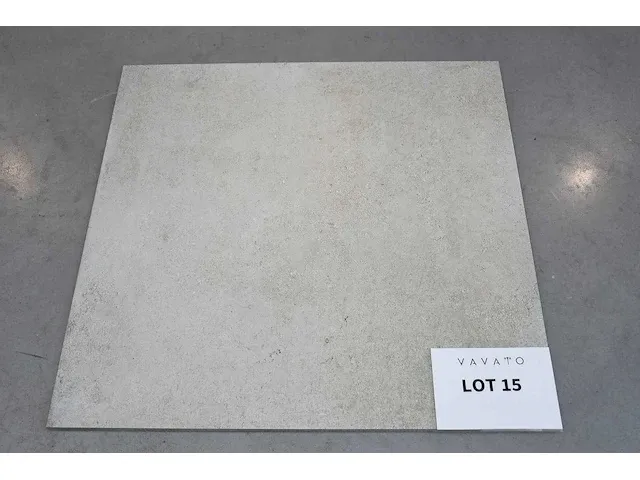 17.64 m² - 60x60 cm - cemento greige - rako - afbeelding 2 van  5