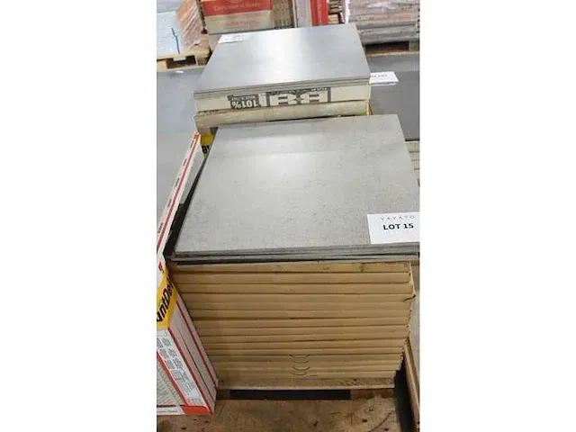 17.64 m² - 60x60 cm - cemento greige - rako - afbeelding 5 van  5