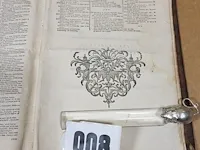 1780 woordenboek der nederduitsche en fransche taalen - afbeelding 4 van  8