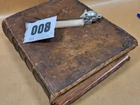 1780 woordenboek der nederduitsche en fransche taalen - afbeelding 5 van  8