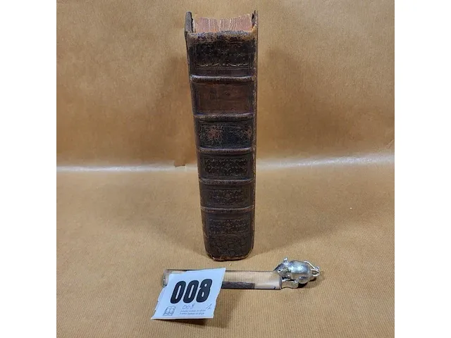 1780 woordenboek der nederduitsche en fransche taalen - afbeelding 6 van  8