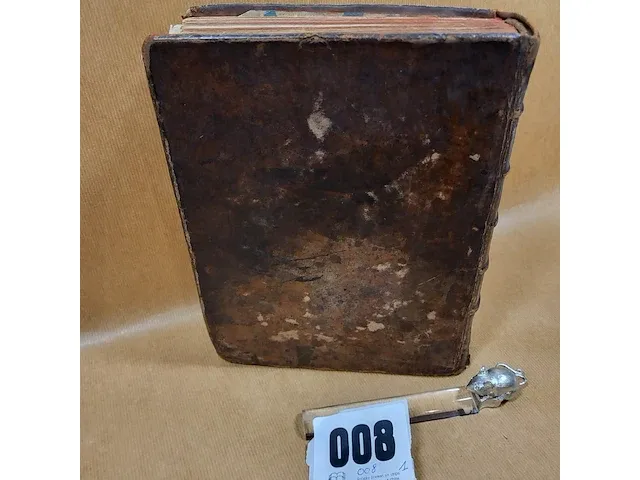 1780 woordenboek der nederduitsche en fransche taalen - afbeelding 7 van  8
