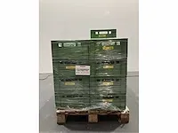 17stukken stapelbakken 590mm x 490mm x 190mm groen occasie - afbeelding 2 van  3