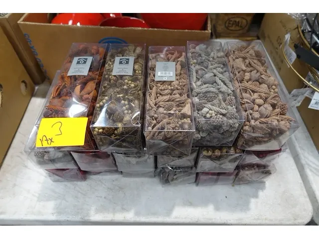 17x rasteli natural & dried deco mix - afbeelding 1 van  1