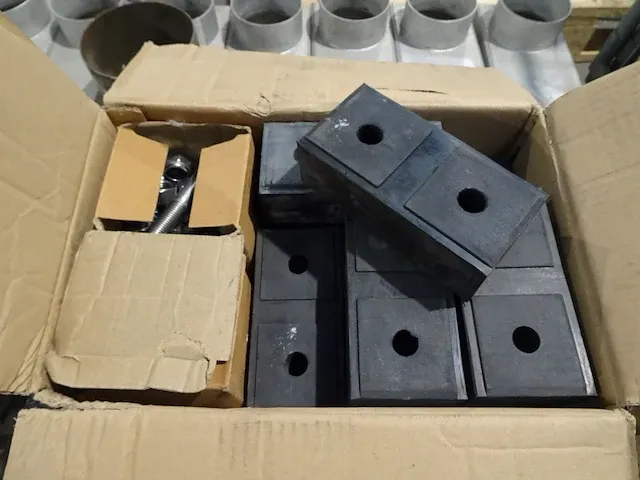 17x rubber stootblok - afbeelding 1 van  2