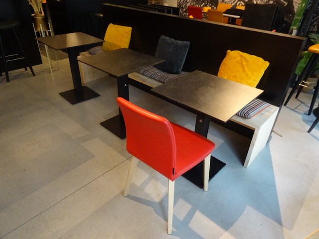 17x stoel hilma + 10x barstoel hilma / 2x bank - afbeelding 4 van  15