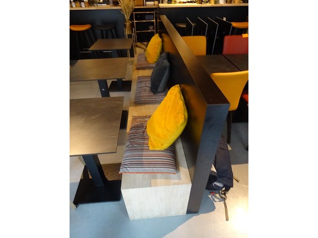 17x stoel hilma + 10x barstoel hilma / 2x bank - afbeelding 5 van  15