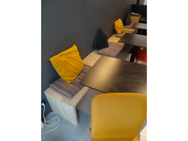 17x stoel hilma + 10x barstoel hilma / 2x bank - afbeelding 6 van  15