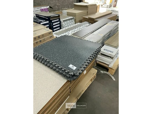 17x tegels in vinyl - puzzelvorm - afbeelding 1 van  3