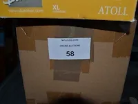 18 aperitiefglaasjes / amuseglazen xxl durobor atoll - afbeelding 2 van  4