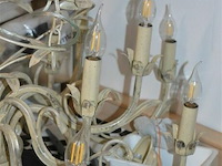 18-armige metalen luster - afbeelding 2 van  4