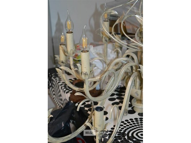 18-armige metalen luster - afbeelding 4 van  4